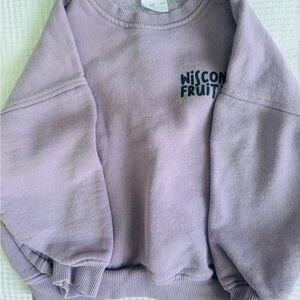 Zara kids arty sweatshirt